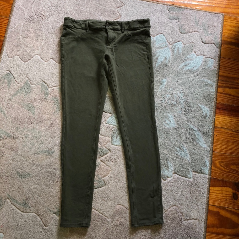 Skinny Pants Green Super Soft